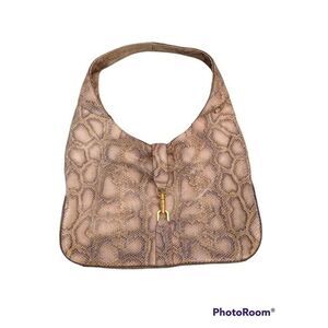 G.I.L.I. got it love it snakeskin leather Bag Medium Hobo